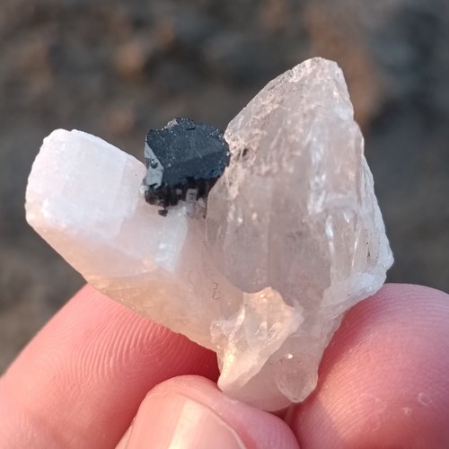Black tourmaline combined - tourmaline,