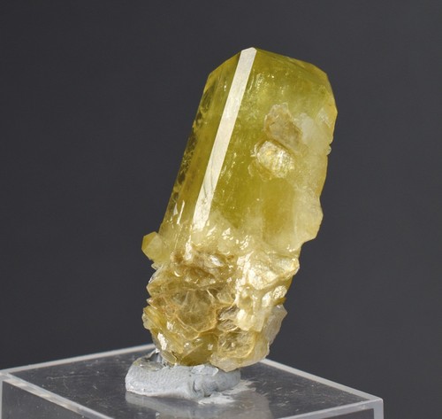 Brazilianite crystal cluster - crystal,