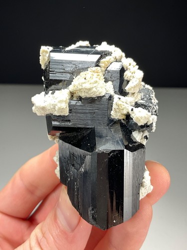 Schorl tourmaline feldspar - schorl,